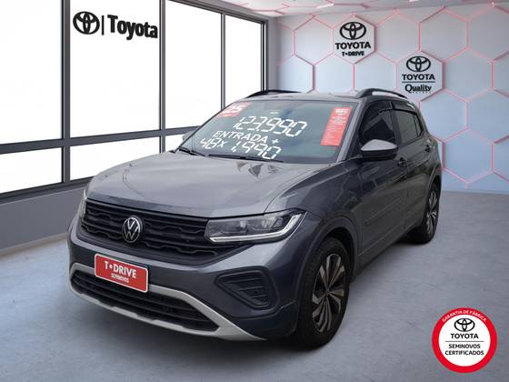 VOLKSWAGEN T-CROSS 1.0 200 TSI TOTAL FLEX COMFORTLINE AUTOMÁTICO